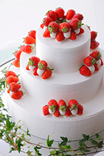 婚礼料理イメージ　ウエディングケーキ　02　(高解像度)